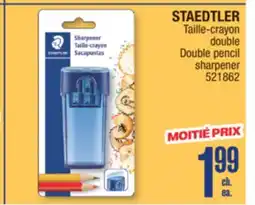 Jean Coutu STAEDTLER Double pencil sharpener offer