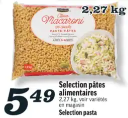 Marché Richelieu Pâtes alimentaires Selection | Selection pasta offer
