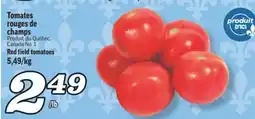 Marché Richelieu TOMATES ROUGES DE CHAMPS | RED FIELD TOMATOES offer