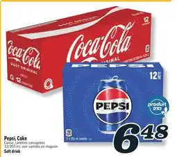 Marché Richelieu Pepsi, Coke | Soft drink offer