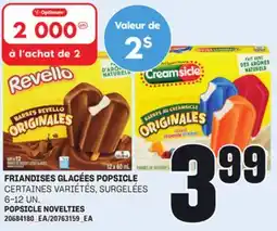 Provigo FRIANDISES GLACÉES POPSICLE, 6-12 UN offer