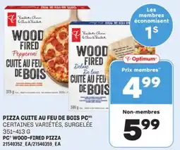 Provigo PIZZA CUITE AU FEU DE BOIS PC, 351-413 G offer