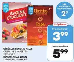Provigo CÉRÉALES GENERAL MILLS, 297-437 G offer