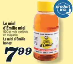 Marché Richelieu LE MIEL D'ÉMILIE MIEL | LE MIEL D'ÉMILIE HONEY offer