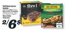 Marché Richelieu VAL NATURE BARRES TENDRES | NATURE VALLEY CHEWY BARS offer