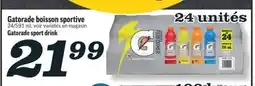 Marché Richelieu Gatorade boisson sportive | Gatorade sport drink offer