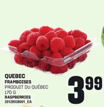 Provigo FRAMBOISES, 170 G offer