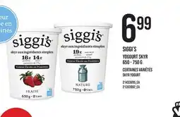 Provigo SIGGI'S YOGOURT SKYR, 650 - 750 g offer