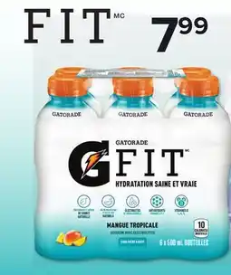 Provigo BOISSON ELECTROLYTES GATORADE G FIT, 6 x 500 ML offer