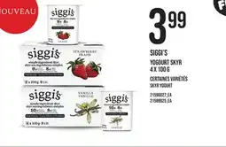 Provigo SIGGI'S YOGOURT SKYR, 4 x 100 g offer