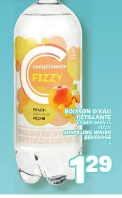 Marché Bonichoix COMPLIMENTS FIZZY SPARKLING WATER offer
