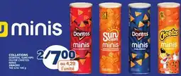 Marché Bonichoix DORITOS, SUNCHIPS OR CHEETOS MINIS SNACKS offer