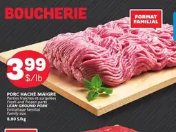 Marché Bonichoix Fresh and frozen parts LEAN GROUND PORK offer