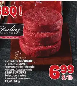 Marché Bonichoix BEEF BURGERS offer