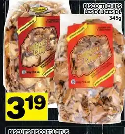 Supermarché PA Biscotti chips les delices dl offer