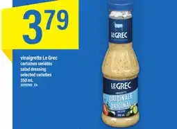 Maxi VINAIGRETTE LE GREC, 350 mL offer
