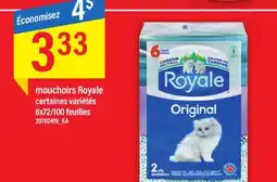 Maxi MOUCHOIRS ROYALE, 6x72/100 feuilles offer