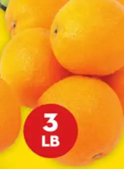 Giant Tiger 3 lb seedless oranges offer