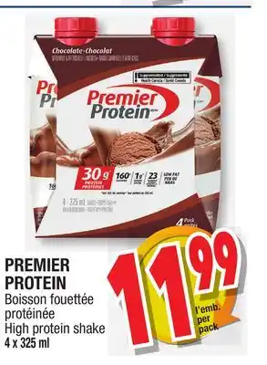 Jean Coutu PREMIER PROTEIN High protein shake offer