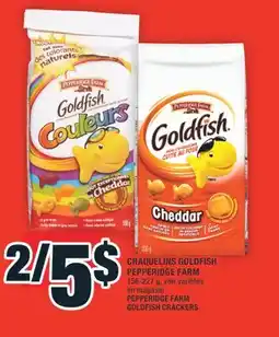 Super C CRAQUELINS GOLDFISH PEPPERIDGE FARM | PEPPERIDGE FARM GOLDFISH CRACKERS offer