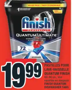 Super C PASTILLES POUR LAVE-VAISSELLE QUANTUM FINISH | FINISH QUANTUM DISHWASHER TABS offer
