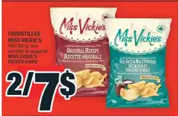 Super C CROUSTILLES MISS VICKIE'S | MISS VICKIE'S POTATO CHIPS offer