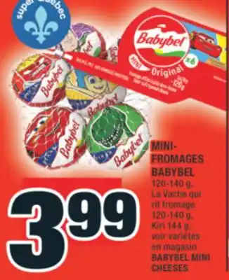 Super C MINI- FROMAGES BABYBEL | BABYBEL MINI CHEESES offer