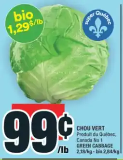 Super C CHOU VERT | GREEN CABBAGE offer