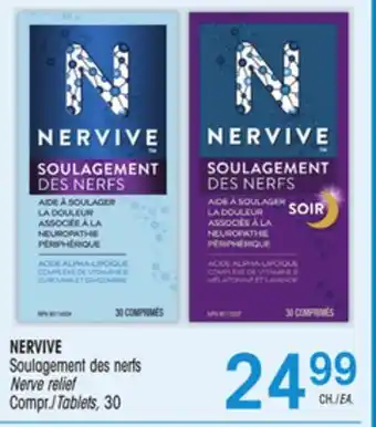 Uniprix NERVIVE Soulagement des nerfs/Nerve relief offer