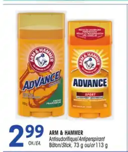 Uniprix ARM & HAMMER Antisudorifique/antiperspirant, Bâton/stick offer