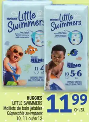 Uniprix HUGGIES LITTLE SWIMMERS Maillots de bain jetables/ Disposable swimpants offer