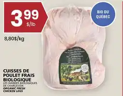 Rachelle-Bery Grocery LES VIANDES BIOLOGIQUES DE CHARLEVOIX ORGANIC FRESH CHICKEN LEGS offer