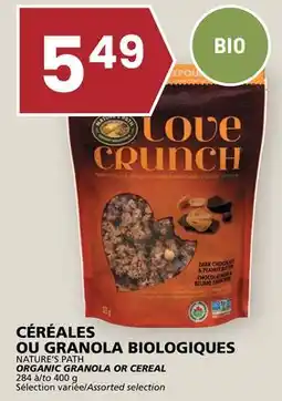 Rachelle-Bery Grocery NATURE'S PATH ORGANIC GRANOLA OR CEREAL offer