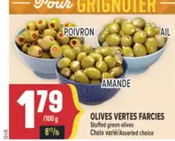 Marché Adonis OLIVES VERTES FARCIES | STUFFED GREEN OLIVES offer