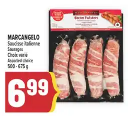 Marché Adonis MARCANGELO Saucisse italienne | Sausages offer