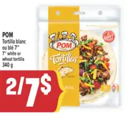Marché Adonis POM Tortilla blanc ou blé 7 | 7 white or wheat tortilla offer