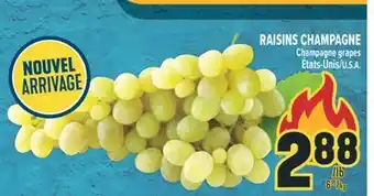 Marché Adonis RAISINS CHAMPAGNE | CHAMPAGNE GRAPES offer