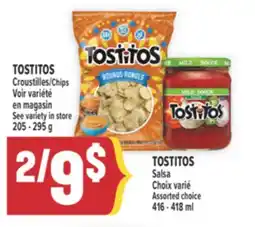 Marché Adonis TOSTITOS CROUSTILLES | CHIPS offer
