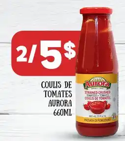 Marché Adonis COULIS DE TOMATES AURORA offer