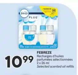 Brunet FEBREZE Recharges d'huiles parfumées sélectionnées offer