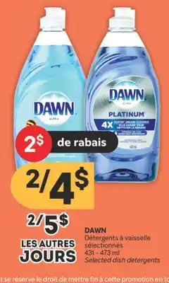 Brunet DAWN Détergents à vaisselle sélectionnés offer