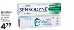 Brunet SENSODYNE Dentifrices sélectionnés offer