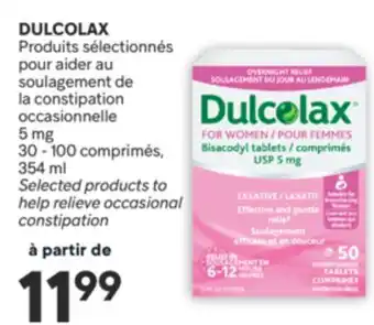 Brunet DULCOLAX Produits sélectionnés pour aider au soulagement de la constipation occasionnelle 5 mg offer