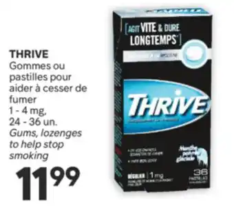 Brunet THRIVE Gommes ou pastilles pour aider à cesser de fumer offer