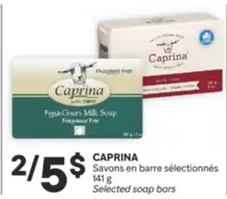 Brunet CAPRINA Savons en barre sélectionnés offer