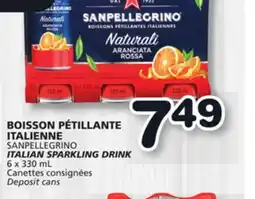 Marches Tradition SANPELLEGRINO ITALIAN SPARKLING DRINK offer