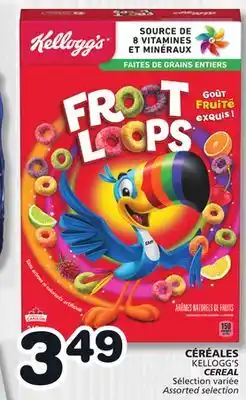 Marches Tradition KELLOGG'S CEREAL offer