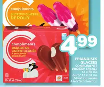 Marches Tradition COMPLIMENTS FROZEN TREATS offer