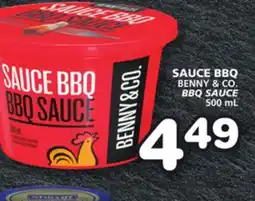Marches Tradition BENNY & CO. BBQ SAUCE offer