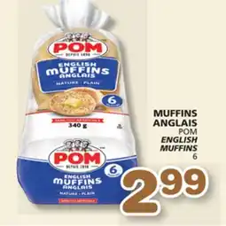 Marches Tradition POM ENGLISH MUFFINS offer